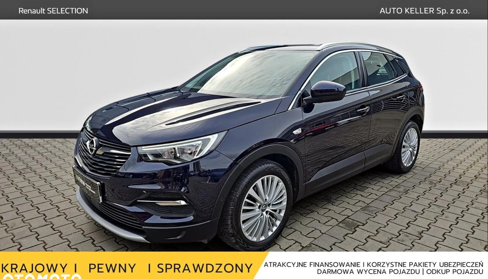 opel Opel Grandland X cena 69900 przebieg: 47600, rok produkcji 2018 z Stawiszyn